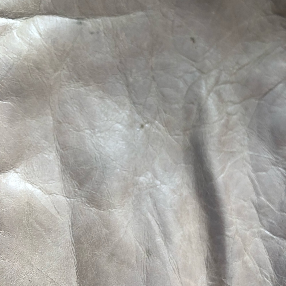 TED BAKER Crinkled Leather Chunky Chain Drawstring Bag - Picture 15 of 16